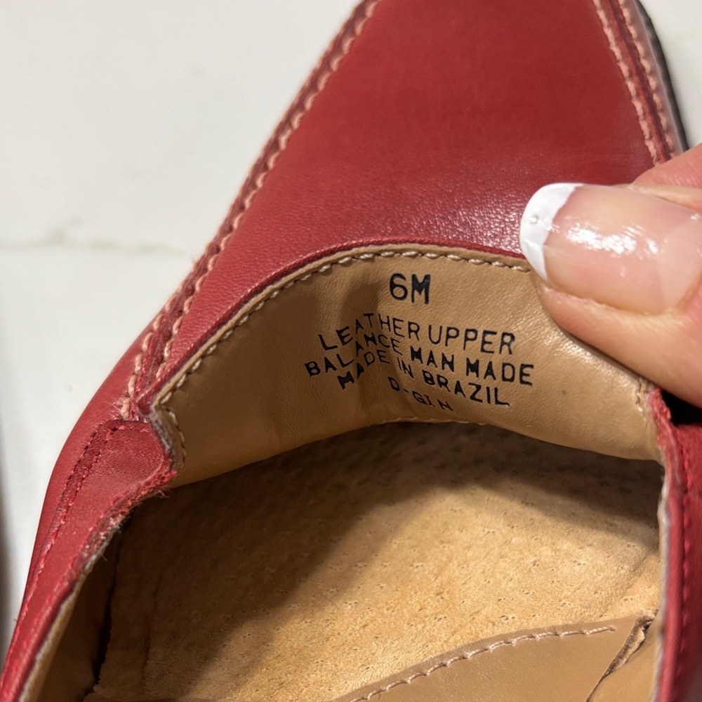 Danelle Red Women's Shoes CB - Picture 13 of 13